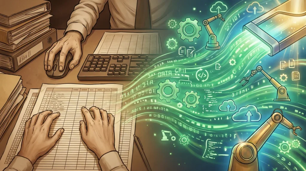 Từ công việc thủ công tẻ nhạt đến tự động hóa hiệu quả, giải phóng tiềm năng không giới hạn.